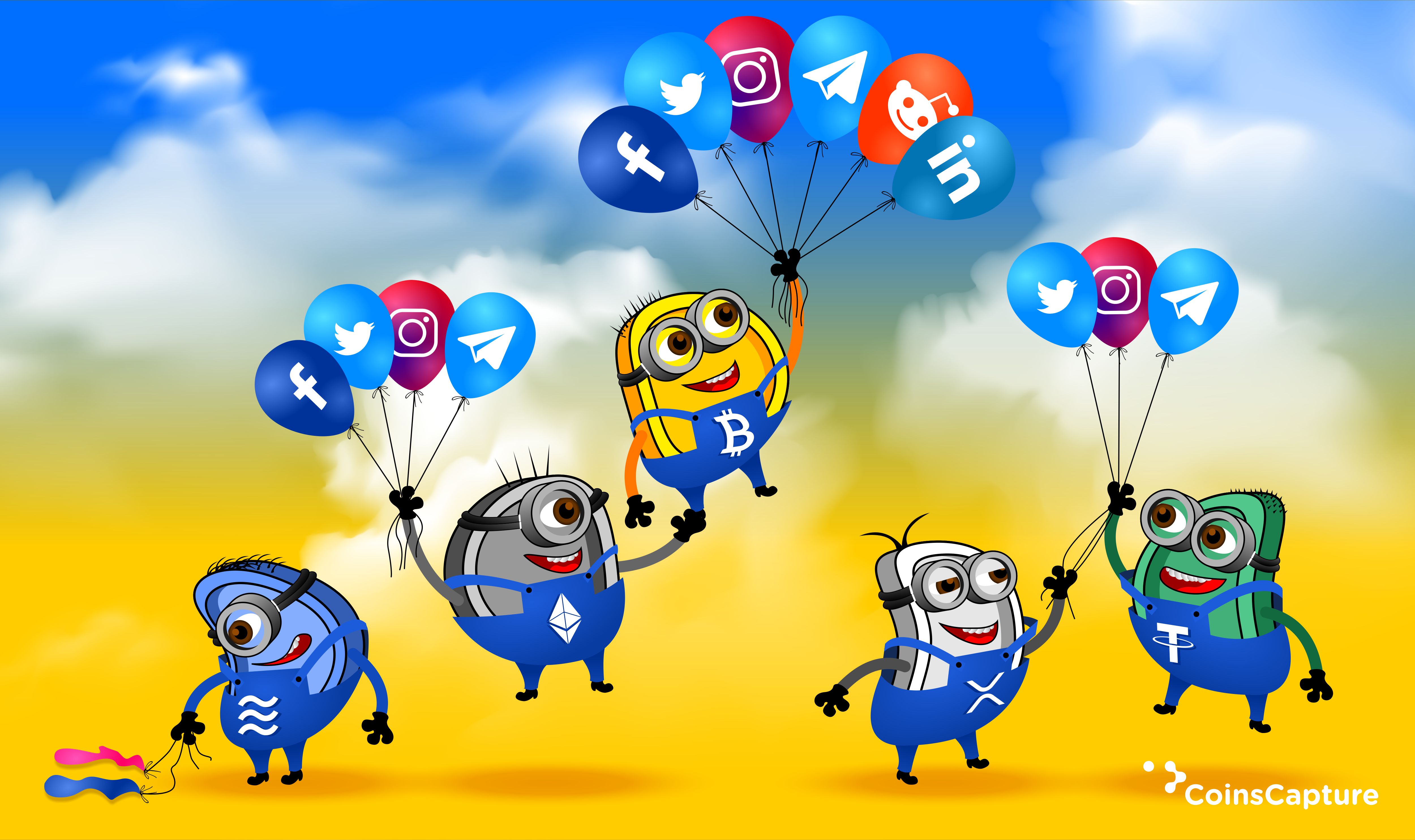 Binge between Social Media and Cryptocurrency