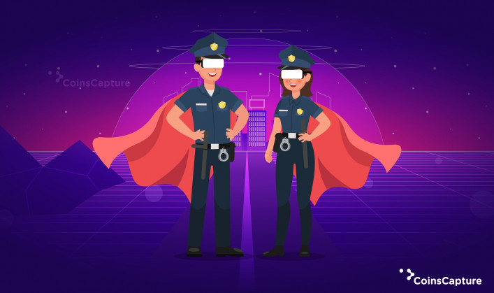 Interpol Police Force's Entrance in the Metaverse