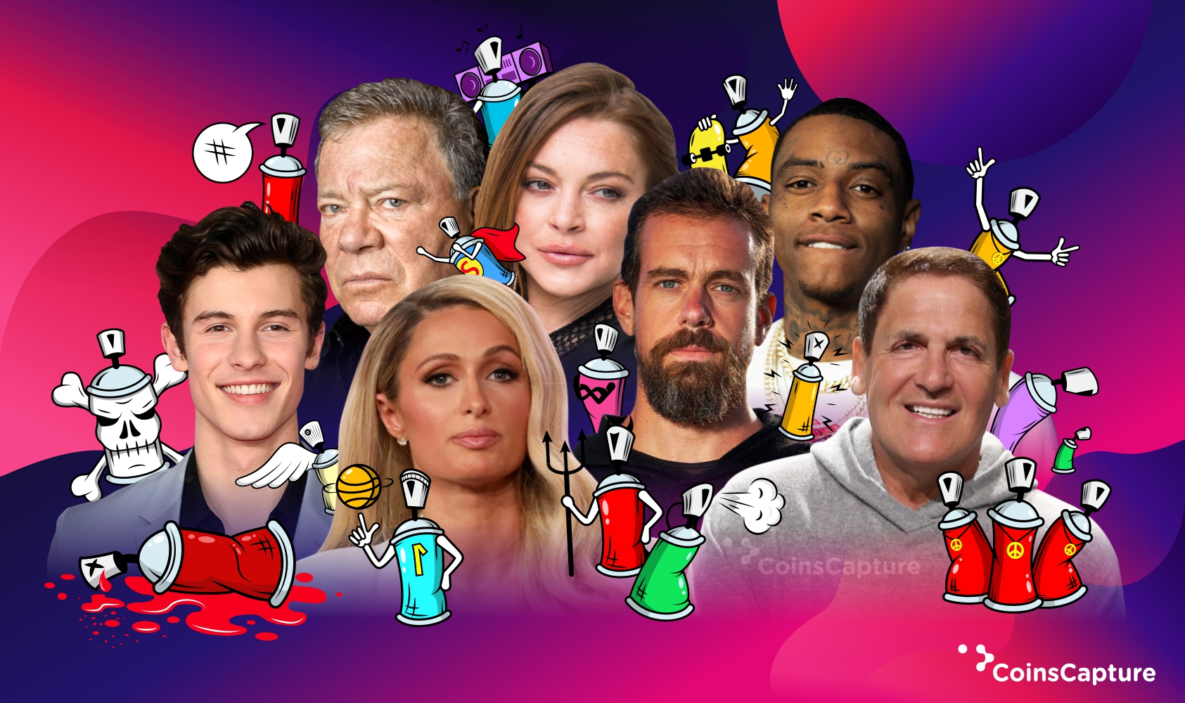 8 Celebrities Binging In The NFT Space