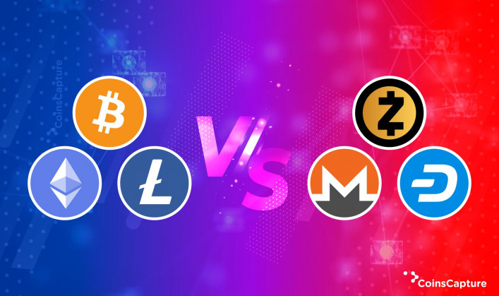 Private v/s Public Cryptocurrency
