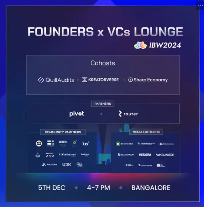 Founders x VCs Lounge: IBW 2024
