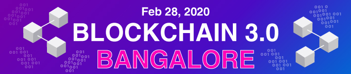 Blockchain 3.0 Bangalore