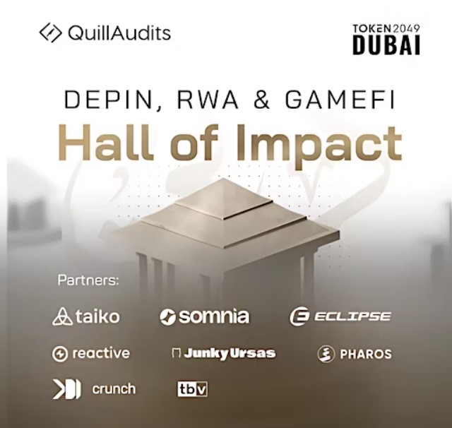 Hall of Impact: DePIN, RWA & GameFi by QuillAudits & Sharp Economy