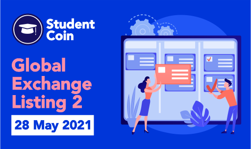 Student Coin Global Exchange Listing 2
