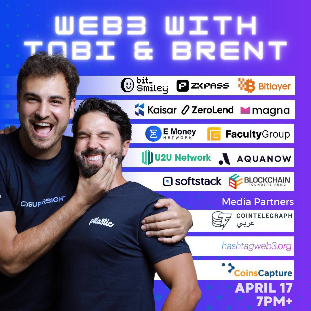 Token 2049 with Tobi & Brent