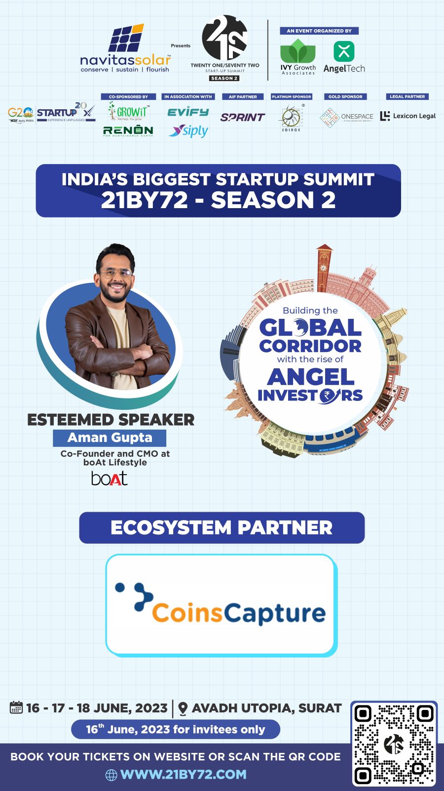 21 by 72 Surat Startup Summit