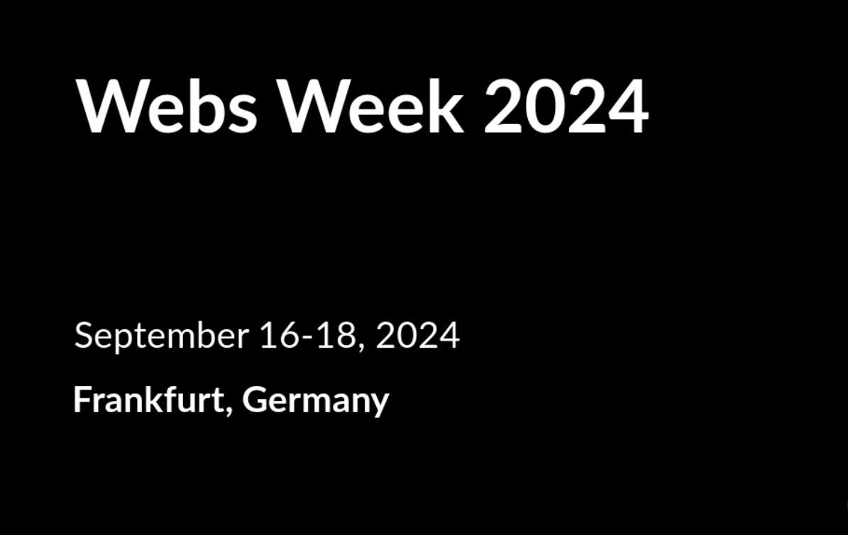 Webs Week 2024