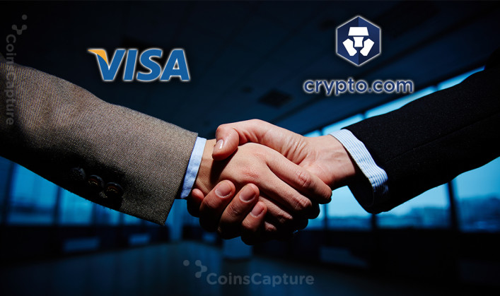 Crypto.com Partners with Visa to Boost Crypto adoption