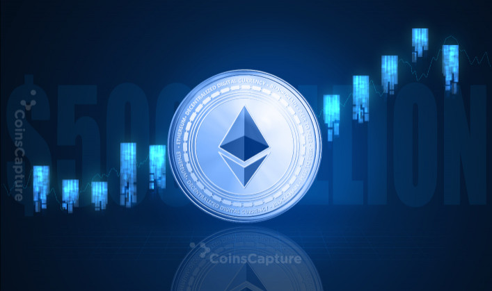 Ethereum Joins the $500 Billion Market Cap Club