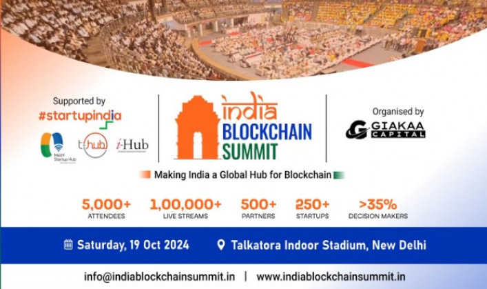Making India a Global Hub for Blockchain Giakaa Capital Unites Government, Investors, and Startups at India Blockchain Summit 2024