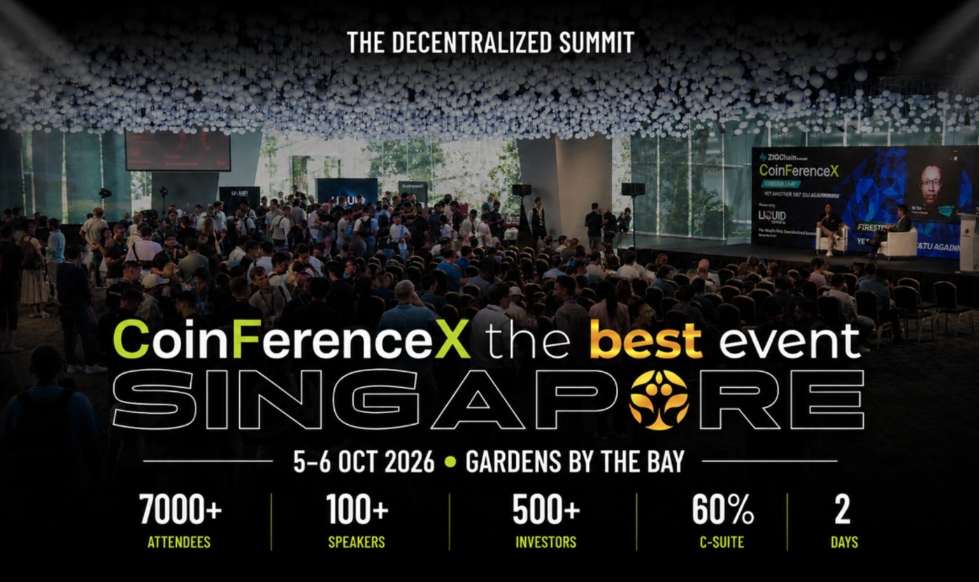 CoinFerenceX and The Best Event Join Forces to Launch "CoinFerenceX The Best Event Singapore," the Decentralised Summit