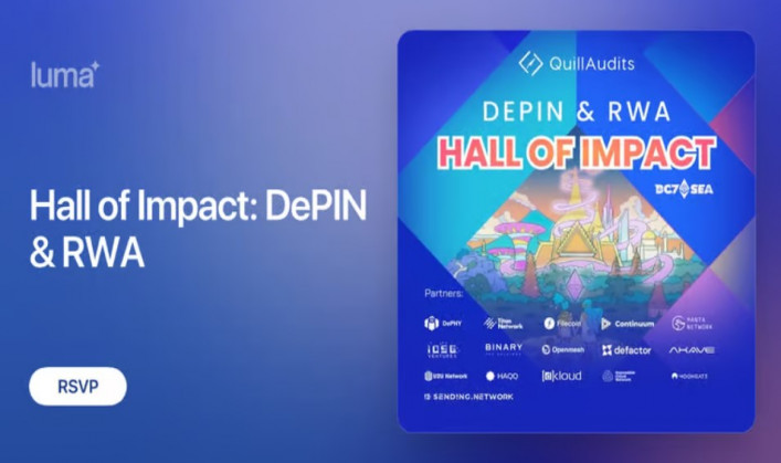 Missed Token2049 Don’t Worry, QuillAudits’ DePIN & RWA Hall of Impact at Devcon Awaits You