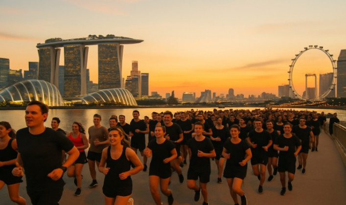 TOKEN2049 Week Adds Unconventional Gathering: 2049 Sunrise Run Dopamine Rush in Singapore