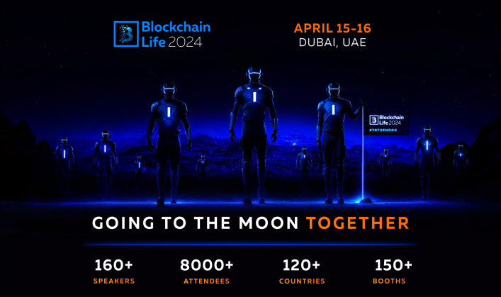 Blockchain Life 2024 in Dubai  Waiting for ToTheMoon