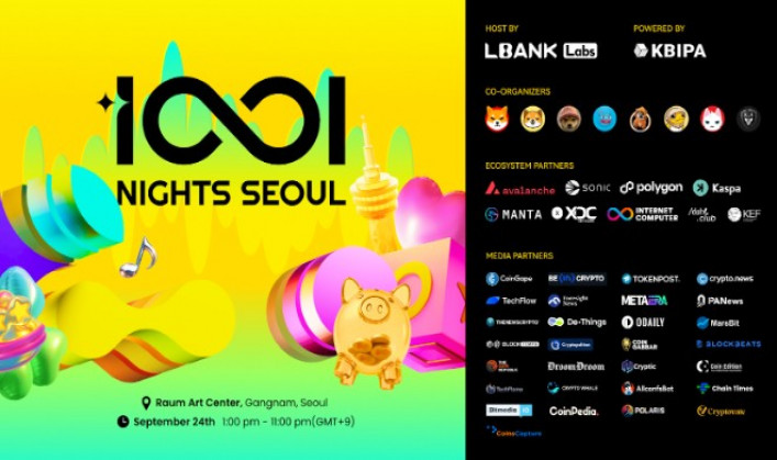LBank Labs to Host 1001 Festival Seoul in South Korea during KBW2025