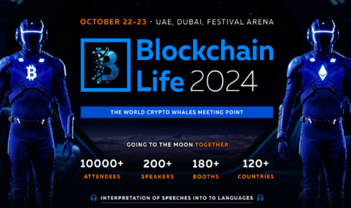 Blockchain Life 2024 in Dubai Unveils First Speakers, Featuring Industry Leaders from Tether, Ledger, TON, Animoca Brands and More