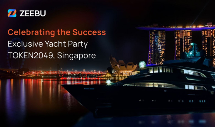 Zeebu Celebrates a Resounding Success at Exclusive Yacht Party during Token2049 Singapore