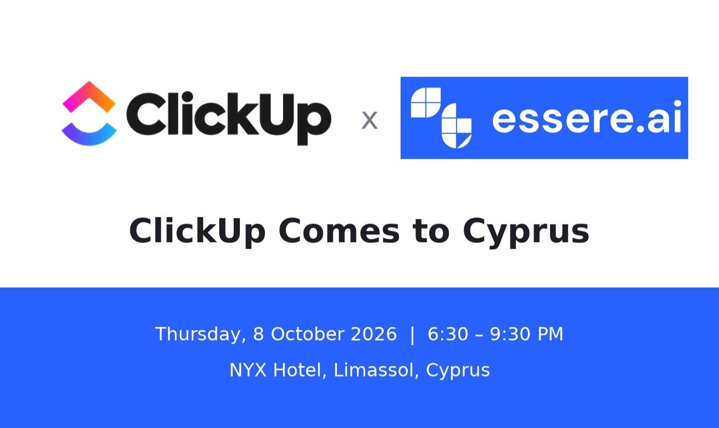 ClickUp Comes to Cyprus for Its First-Ever Event on the Island