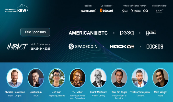 Korea Blockchain Week 2025: Hollywood Stars, NBA Champions, and Blockchain Visionaries Unite at KBW2025: IMPACT Conference
