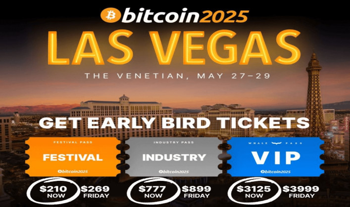 The World’s Largest Bitcoin Conference Heads to Las Vegas in 2025