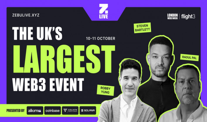 Steven Bartlett, Raoul Pal, and Dr Lisa Cameron MP assemble at Zebu Live, London’s biggest Web3 event