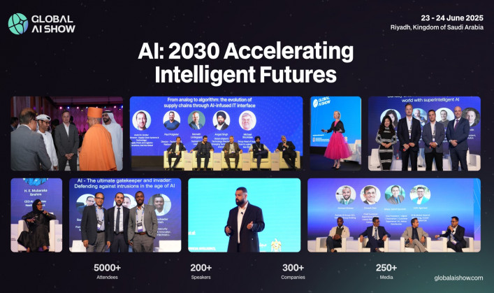 VAP Group to host 5000 Plus AI futurists at The Global AI Show in Riyadh, Saudi Arabia on 23, 24th June 2025