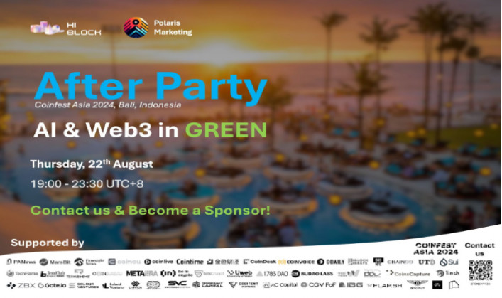 BALI Coinfest Asia 2024 Green Growth for Sustainable Development after party
