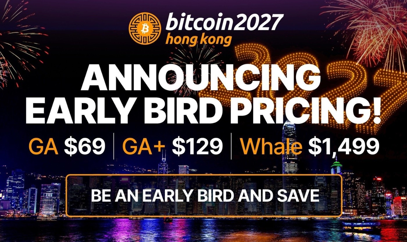Bitcoin Asia Returns to Hong Kong for 2027